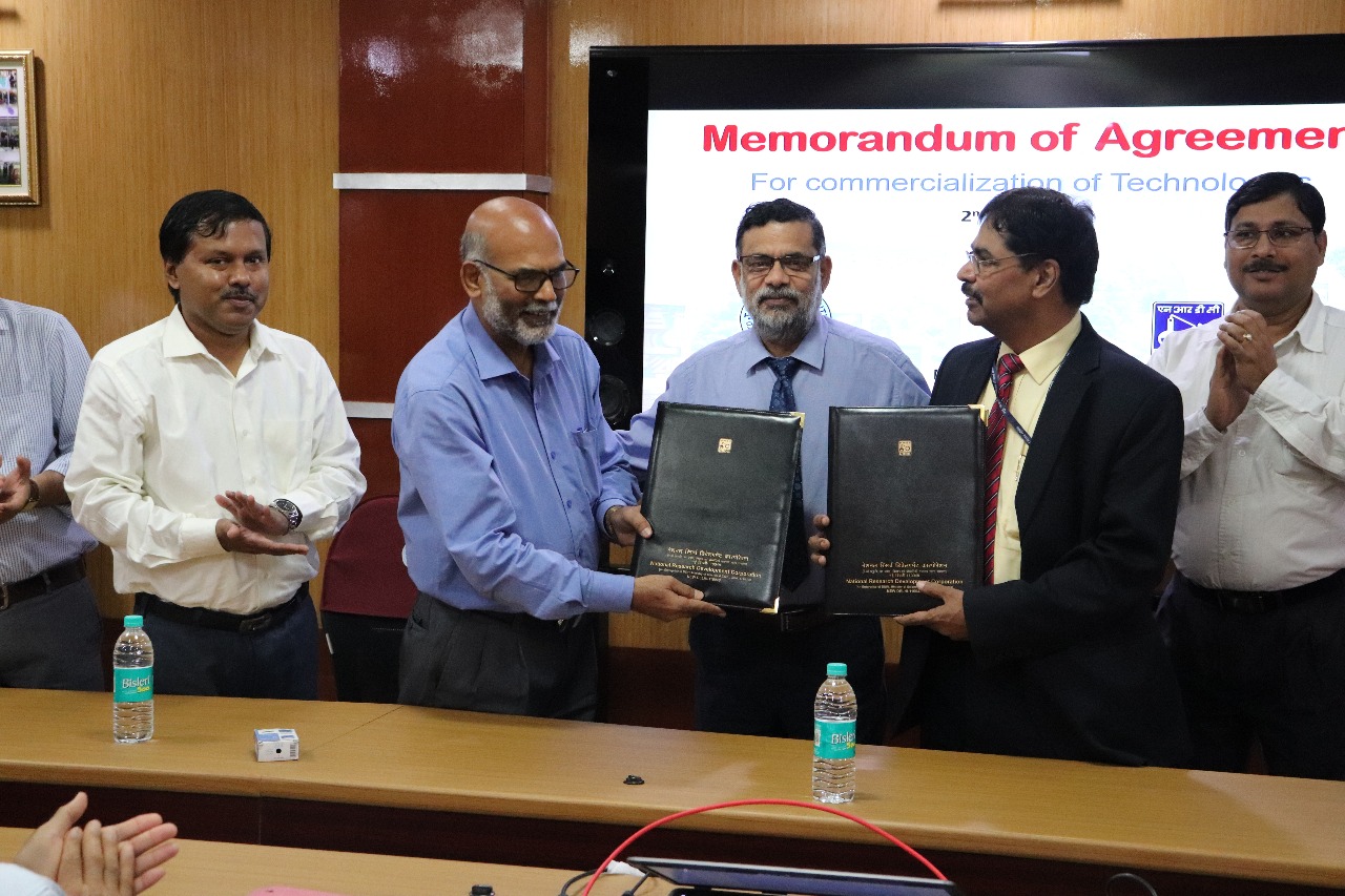 Exchange of the signed Memorandum of Agreement with NRDC